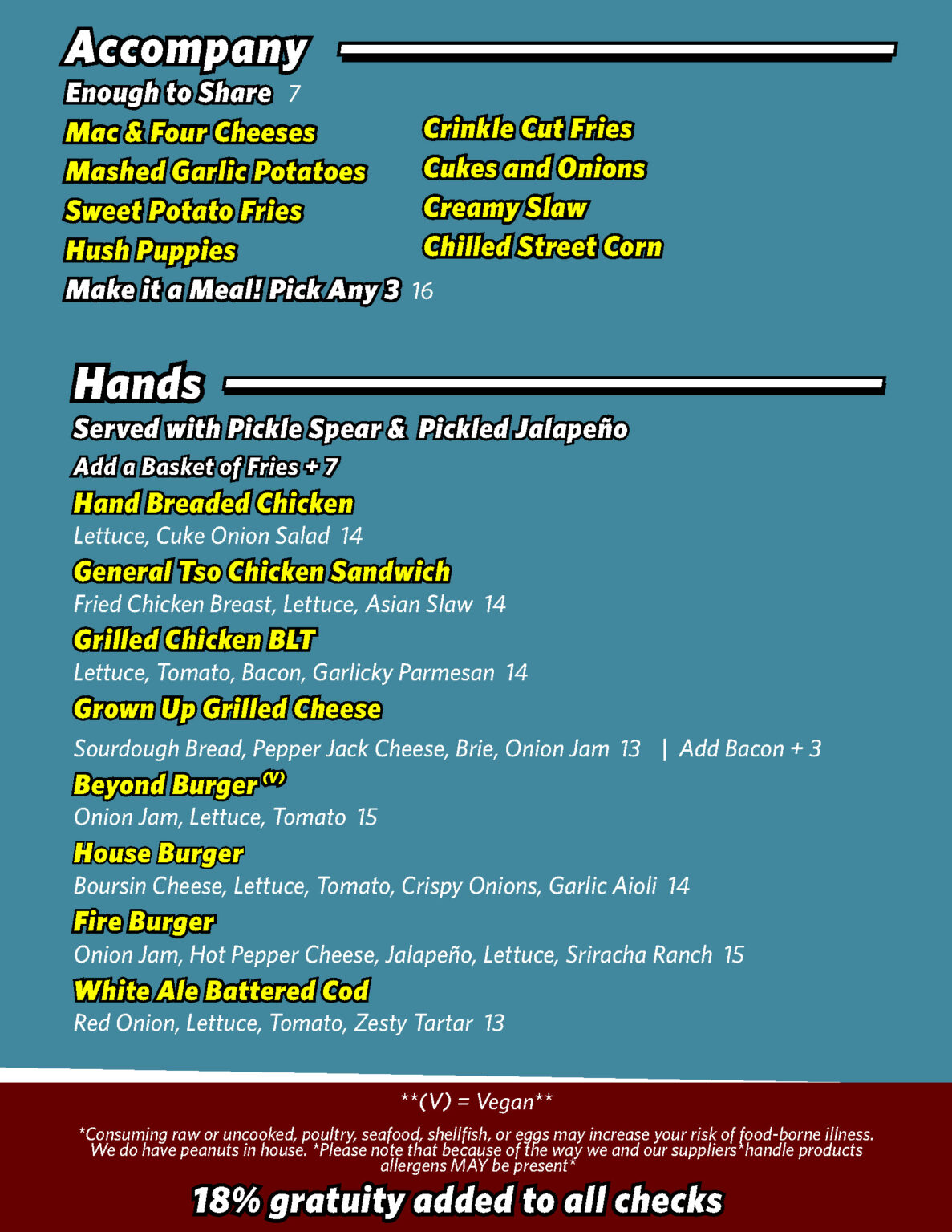 food-drink-menu-richmond-funny-bone-comedy-club-restaurant